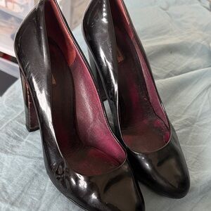 Miu Miu Black and Pink Heels